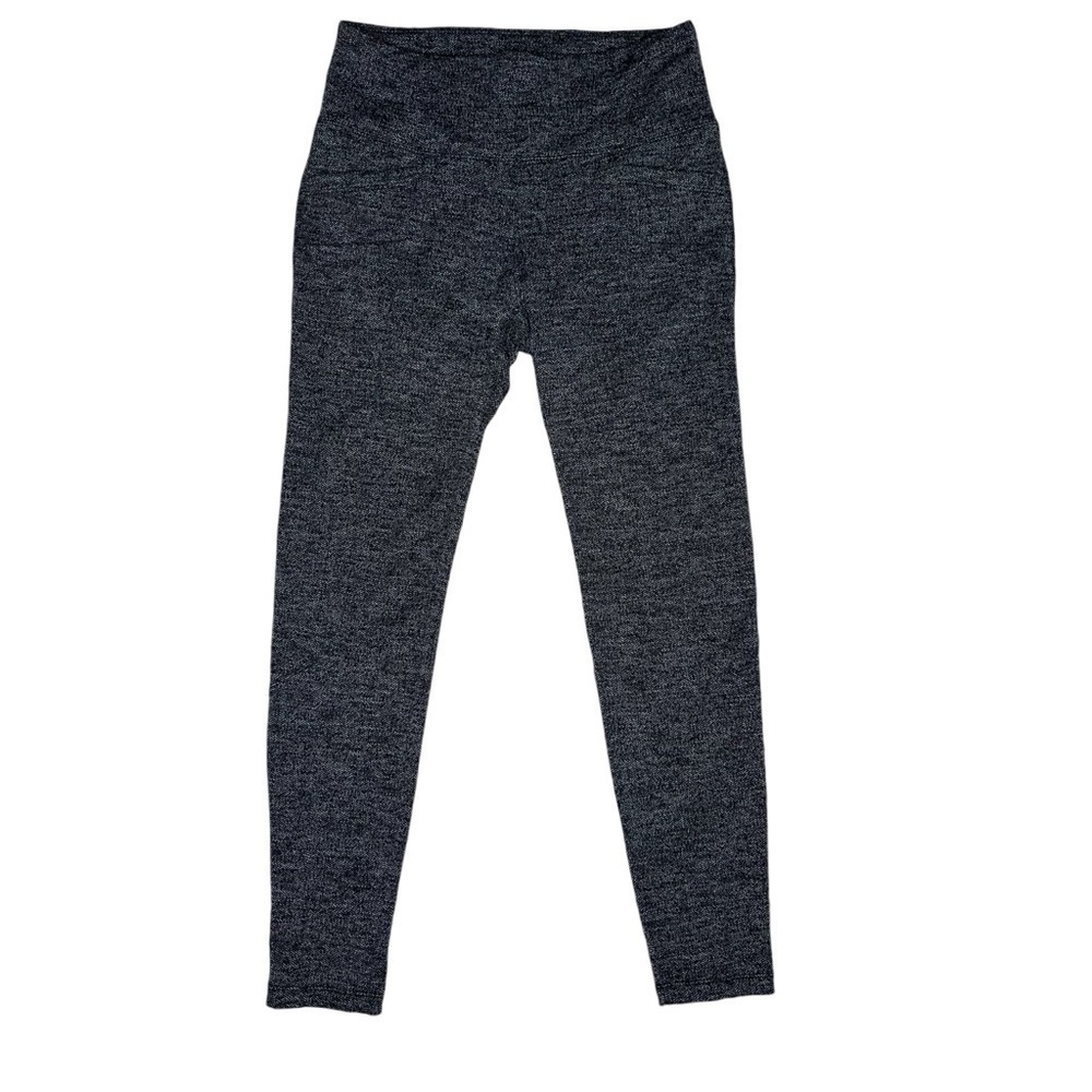 Athleta Hi-Rise Herringbone Metro Gray Leggings